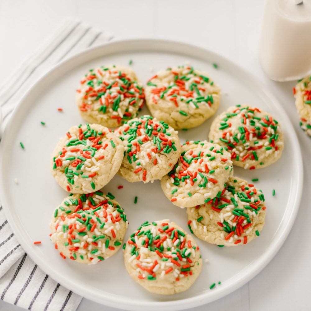 Almond Sugar Cookies-3