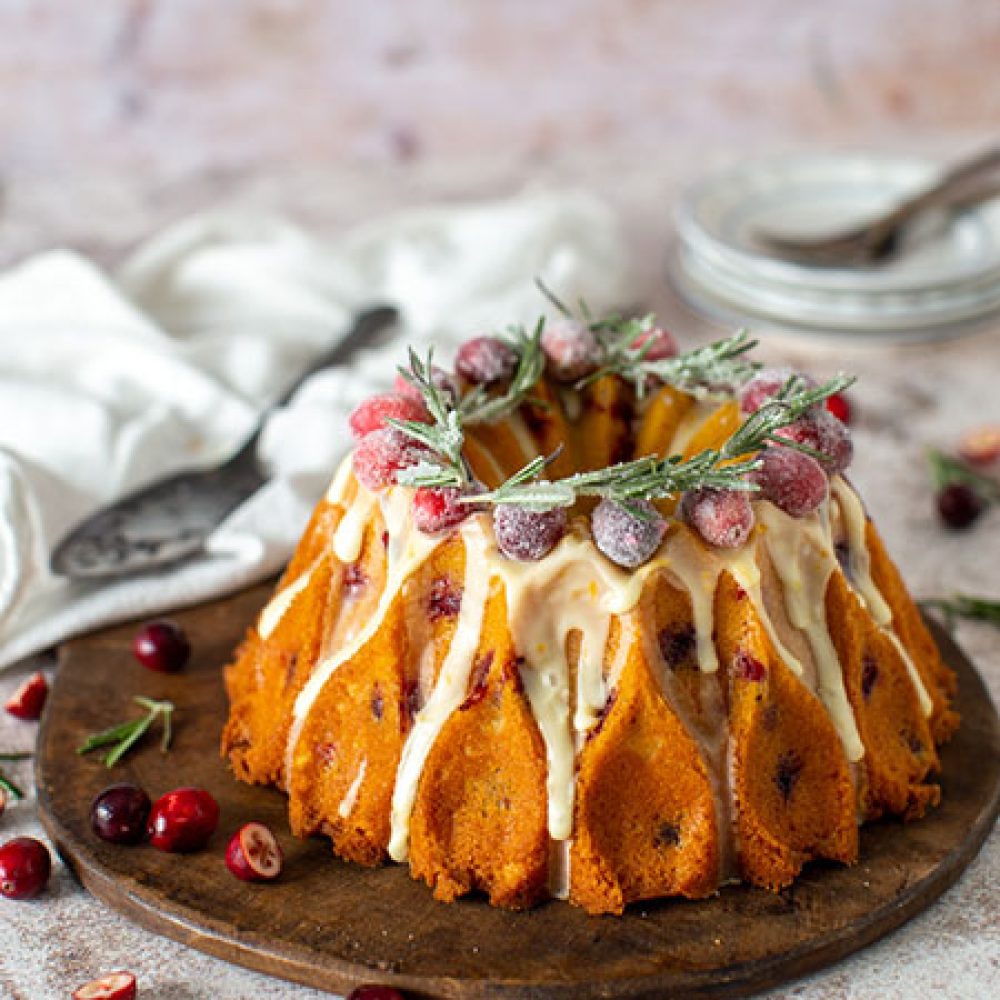 Cranberry Orange Bundt Cake