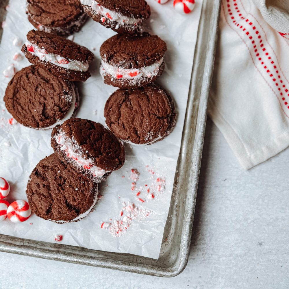 Chocolate Peppermint Cream Filled Cookies (1) (1)