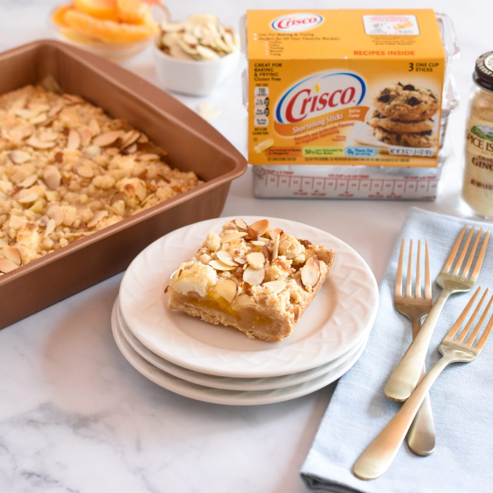 Ginger Peach Bars CRISCO and SI