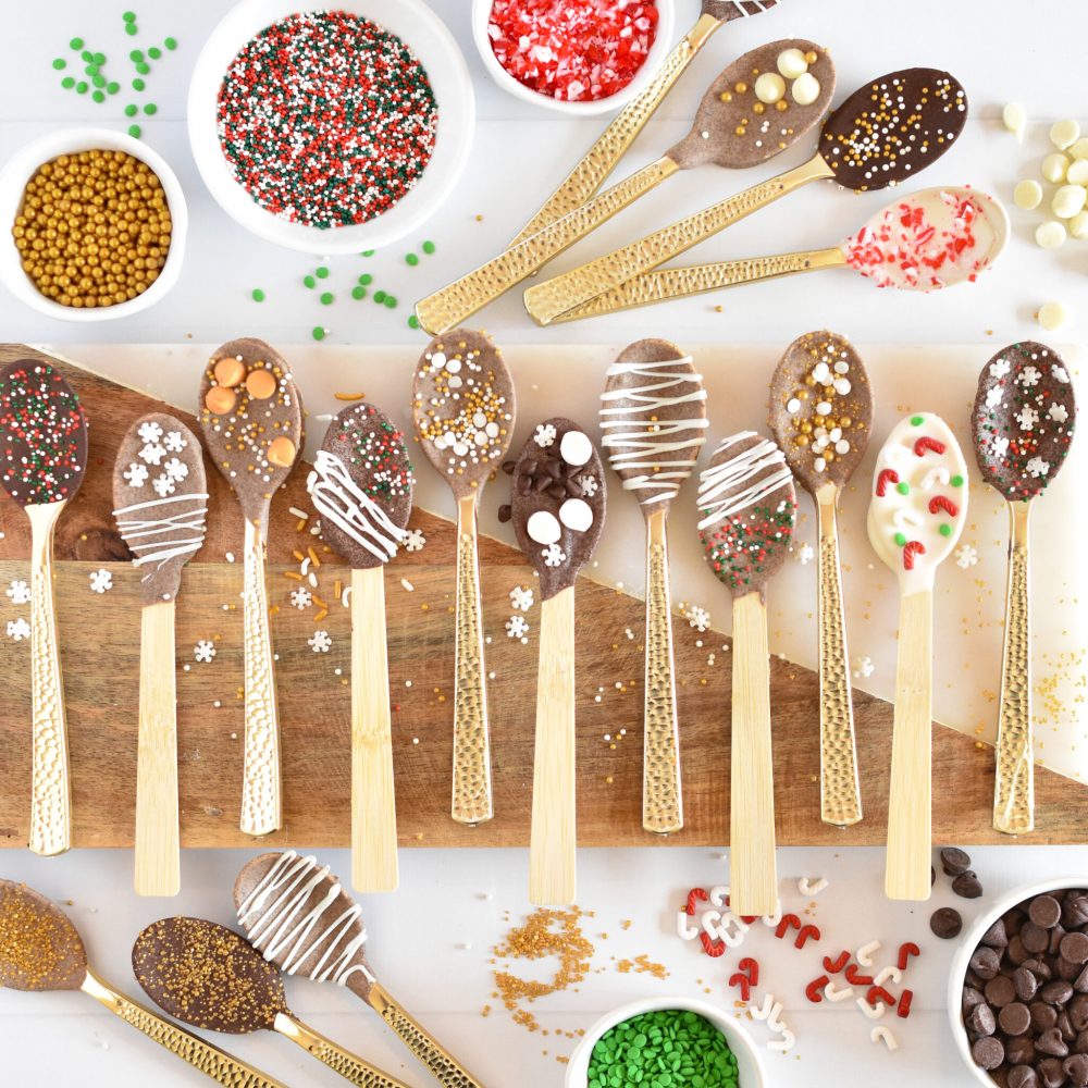 Holiday Chocolate Spoons (12)
