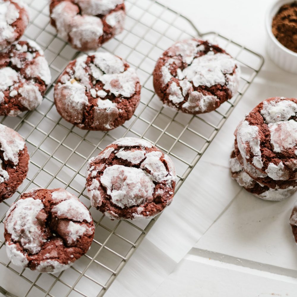 Red Velvet Crinkle Cookies-6