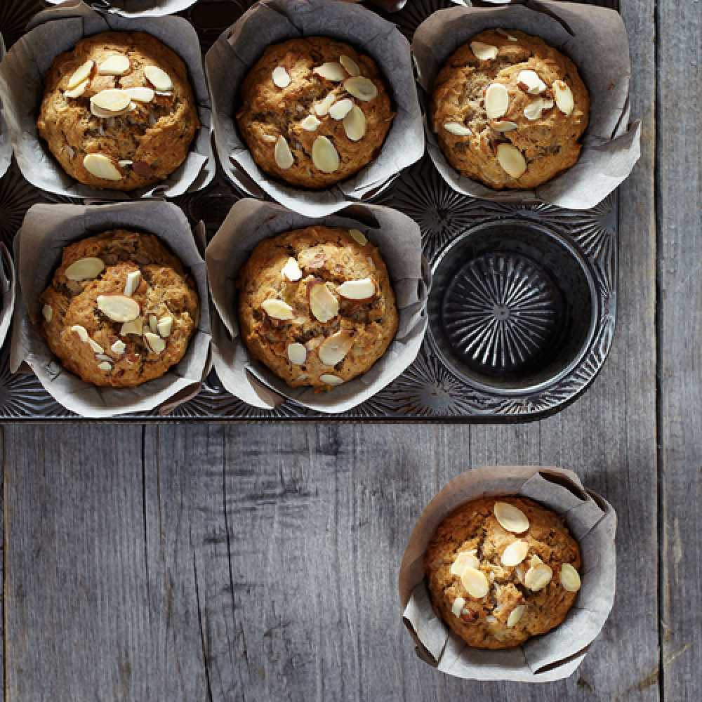 banana-coconut-muffins