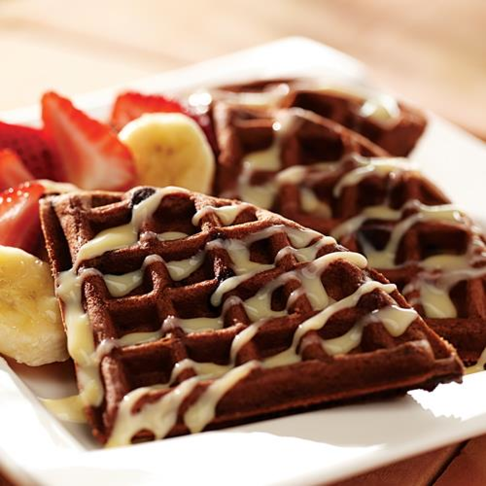 mexican-chocolate-waffles